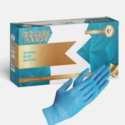 blue nitrile gloves